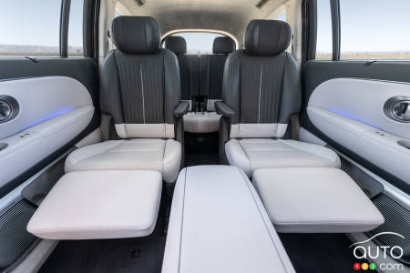 The 2026 Hyundai Ioniq 9, second row seating