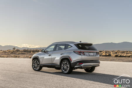 Hyundai Tucson PHEV, rear