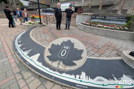 Kilometer 0, in St. John's, NFLD