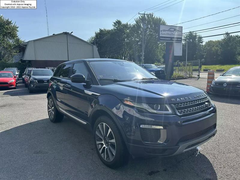 2017 Land Rover Range Rover Evoque