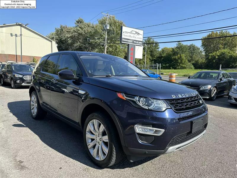 2016 Land Rover Discovery Sport
