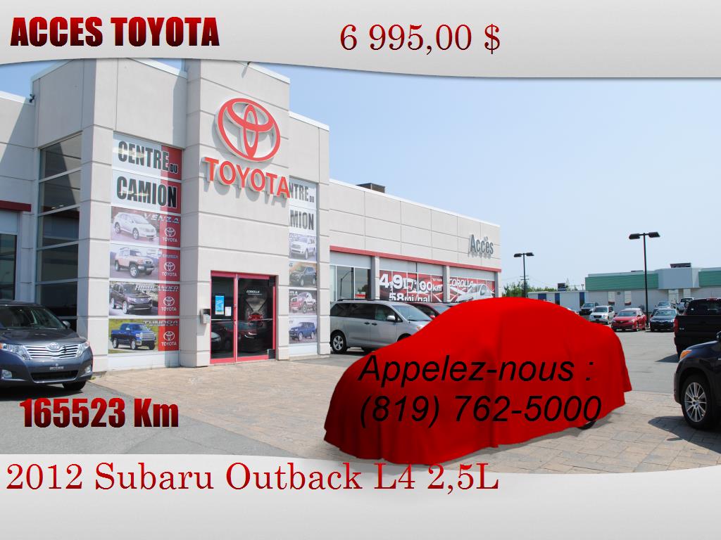 2012 Subaru Outback