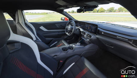 The 2025 Ford Mustang GTD Spirit of America, interior