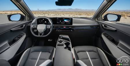 Interior of the 2025 Kia EV6