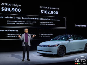 CES 2025: Sony-Honda Afeela 1 Coming in 2026, Priced Starting at $89,900 USD