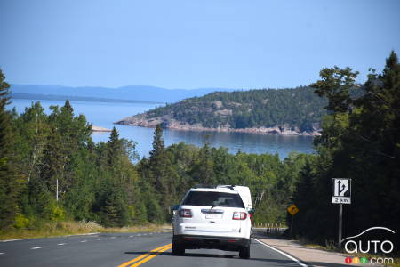 On the road between North Bay and Thunder Bay