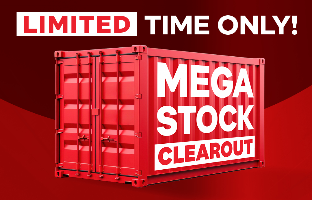 100% Home Labour Weekend Mega Stock Clearout
