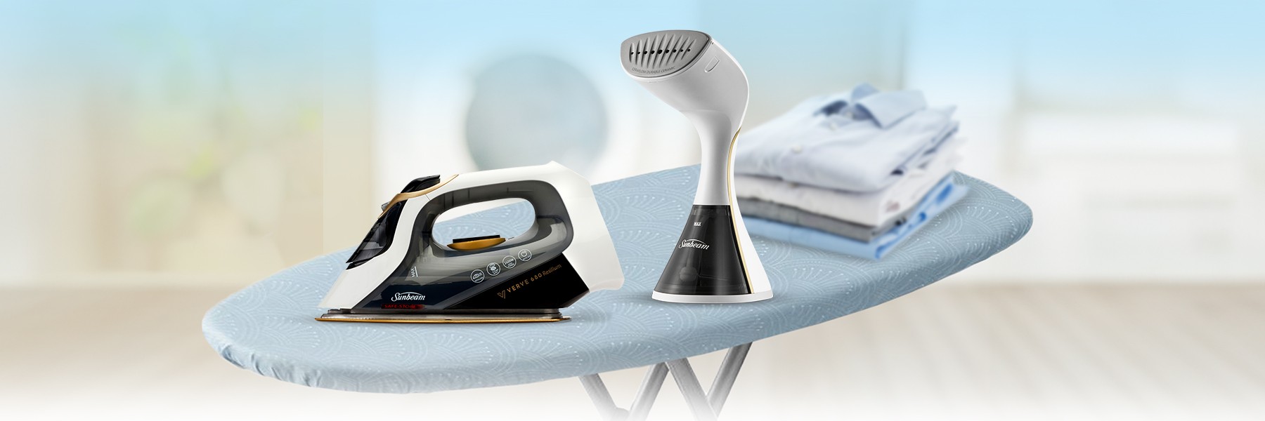 Sunbeam Irons and Garment Steamers 100 Day Money Back Guarantee